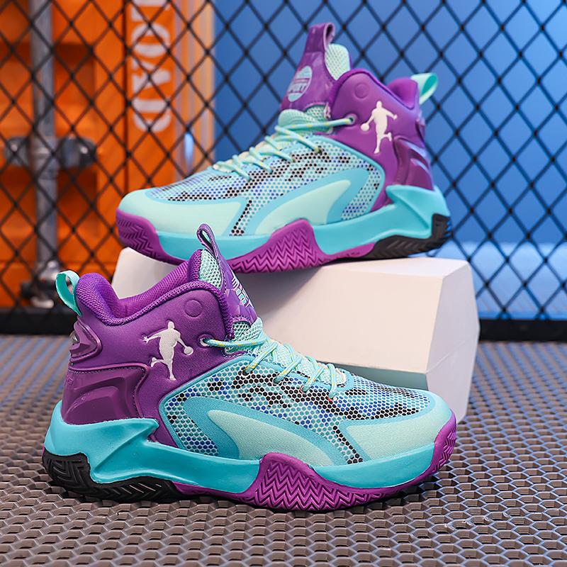 

Баскетбольные кроссовки для подростков, нескользящие, высокие, спортивные тренировочные кроссовки, детские легкие уличные баскетбольные бутсы для мальчика-подростка 31