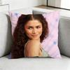 ZendayaA Rue Bennett Pillow Case Square DoubleSided Sofa Cushion Cover Bedroom Bedside Pillow Gift