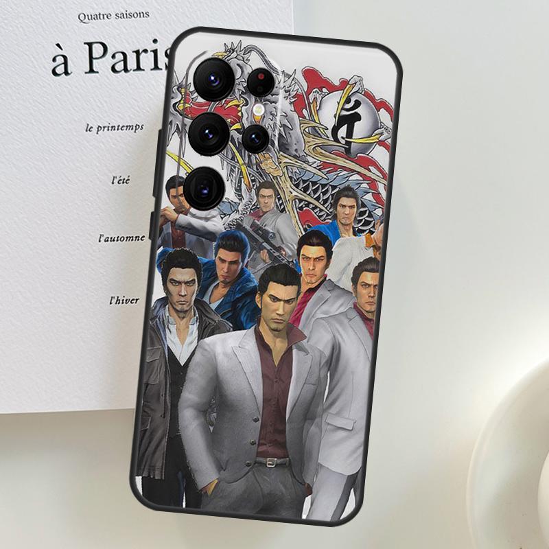 Yakuza 0 Game Case For Samsung Galaxy S26 Ultra S25 S24 S23 S21 S22 Ultra S10 S20 Plus S25 FE Phone Cover