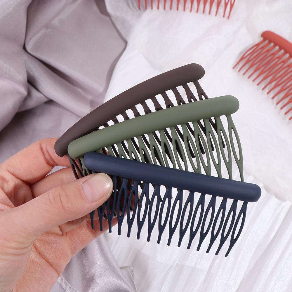 

Frosted Hair Comb Clip Headwear Broken Hair Hairpins Hair Accessories Women Hair Clip Women