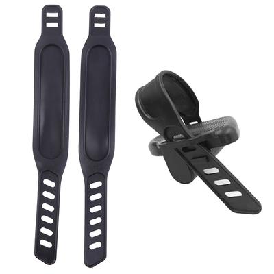 1Pair  Exercise Bike Pedal Straps Stirrup Strap Fitness Equipment Accessories