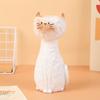 Creative Desktop Planter Cute Cat Shape Vase Ornament Resin Vase Decoration Hydroponic Plant Container Home Decor Accessories
