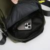 Bolsa Transversal Masculina Oxford Bolsas de Ombro Único Armazenamento de Grande Capacidade Moda Múltiplos Bolsos Bolsa Transversal para Viagem de Negócios Mochila Diária
