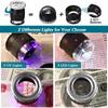 3/5/10/30X Magnifying Glass K9 Optical Lens Monocle Magnifier Magnifier Eye Lens Watch Repair for Coin Stamps Jewelry Lupe Loupe