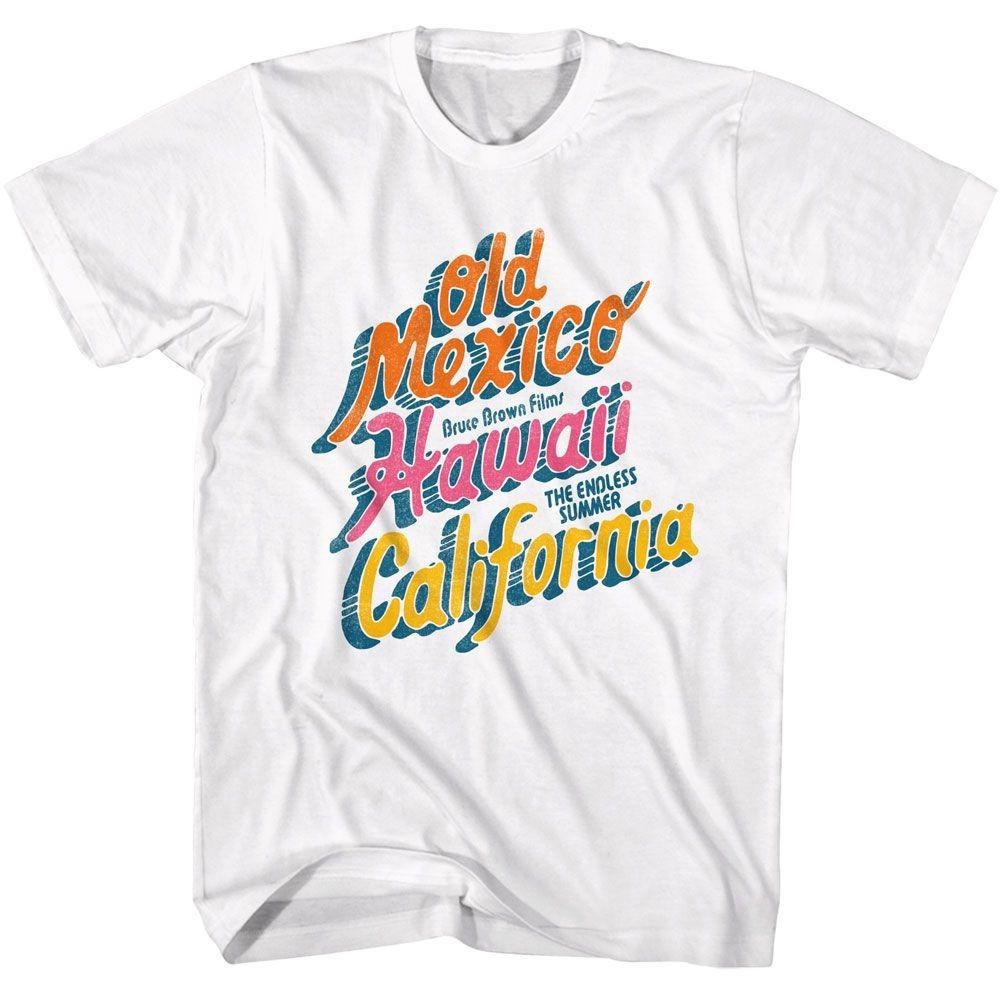 Bruce Brown Films Summer Locations Movie Shirt XXXXL