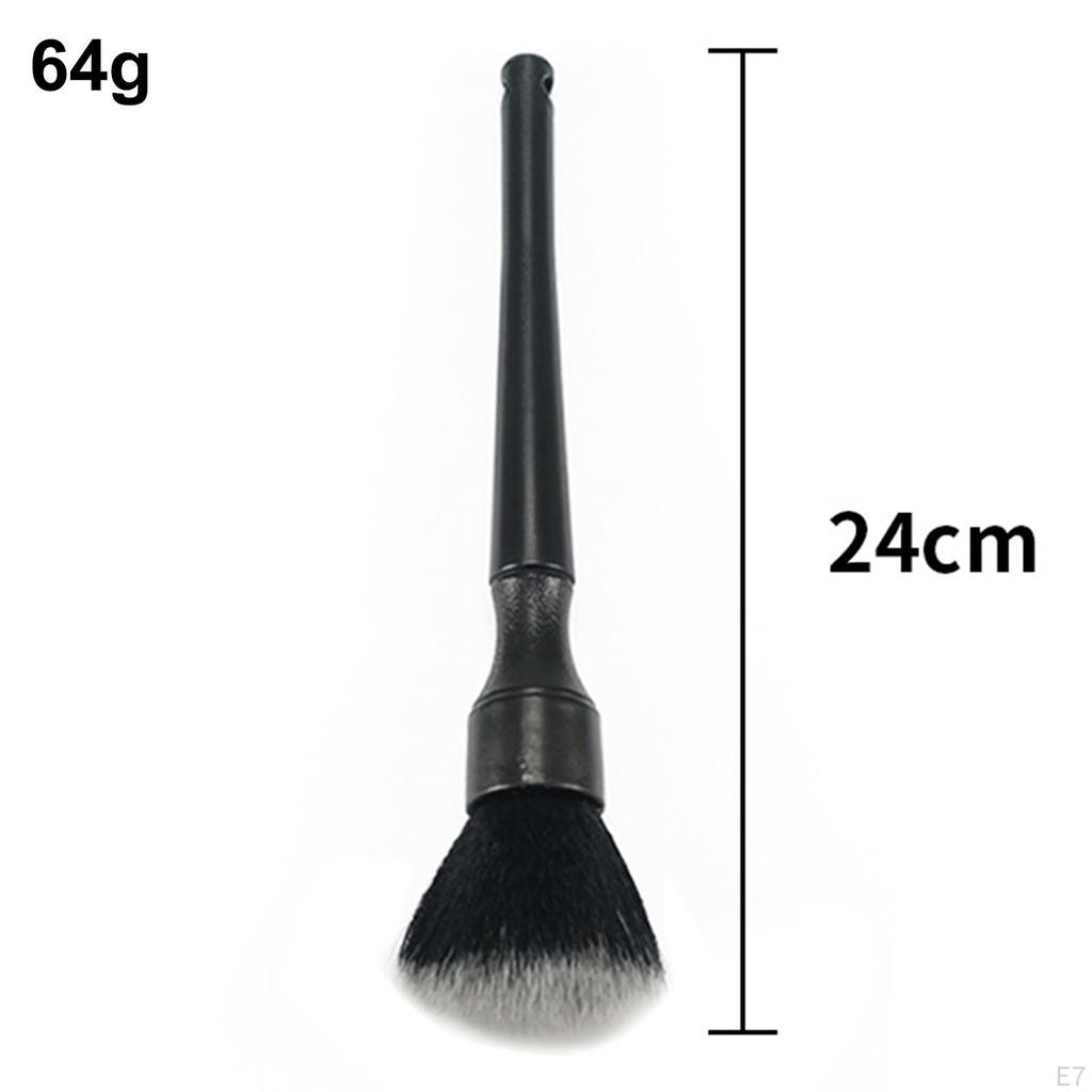 Brush Scratch Comfortable Handle PBT Duster for Leather Seats Infotainment Screens Dashboard Door