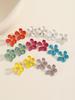 Colorful Floral Women's Drop Earrings - Versatile Daily Style