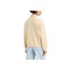 Levis FW23 Solid Color Casual Warm Long Sleeve Polo Shirt Women tops Off-White A1899-0003
