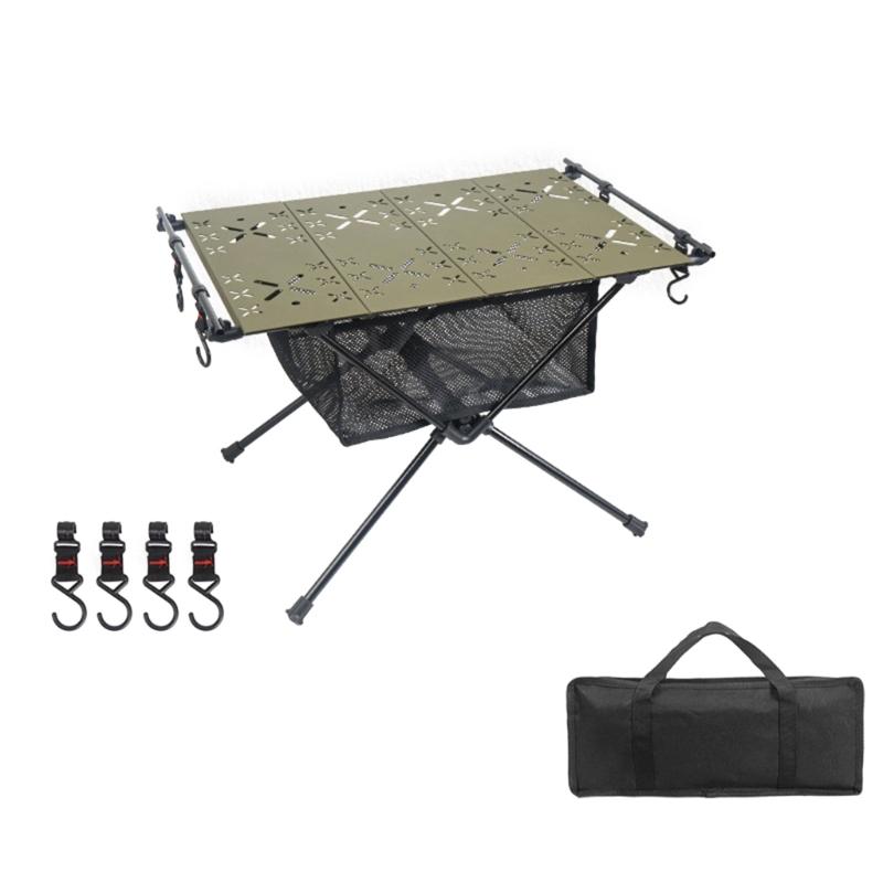 Foldable Camping Table Lightweight Folding Table Picnic Desk for Fishing BBQ