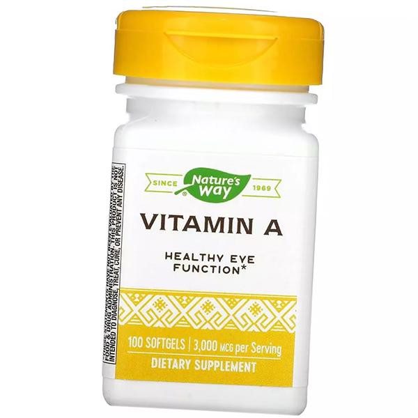 Vitamin A, Vitamin A, Nature's Way 100 Softgels (36344122)