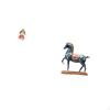 Resin Figurine Mother Horse Statue Collectible Birthday Gift Sculpture Tabletop Ornament Fengshui