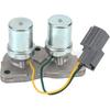Transmission Lock up Solenoid Valve Replacement for 1998-2002 Honda Accord 4 Cylinder Prelude Odyssey Acura CL, Genuine 28300-PX4-003 Direct Fit for