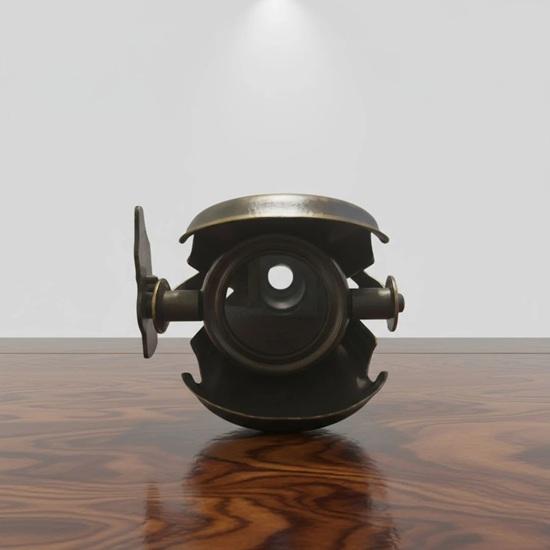 10.16 Cm Brass Monocular Telescope Collectible R J Beck Nautical Gift Wedding, Thanksgiving, Chinese New Year, Christmas