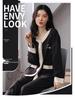 Women's Cotton Pajama Set: Long Sleeve Cardigan with Long Pants, Plus Size, Simple and Casual for Spring & Autumn.