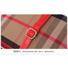 Karierte Leinwand Schwiegermuttertasche Sechs-teiliges Set Hand-Schultertasche Damen-Tasche