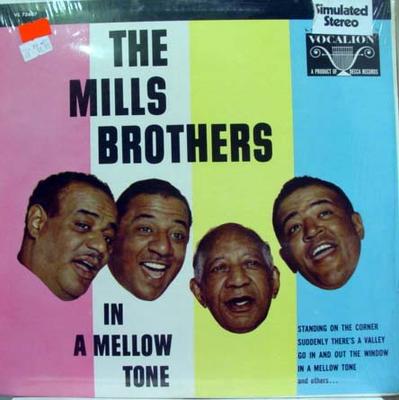 LP Record MILLS BROTHERS  In A Mellow Tone VL73607 Vocalion 1966 US Pop Used