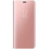 Case for Xiaomi Redmi Note 8 Pro, Mirror Flip Ultra Thin Anti-Scratch Shockproof Technology Cover Clear View Standing Case for