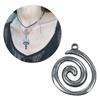 Antique Silver Plated Whirlpools Charm Pendant for Jewelry Making Findings DIY Bracelets Necklace Keychain Hanging Tags