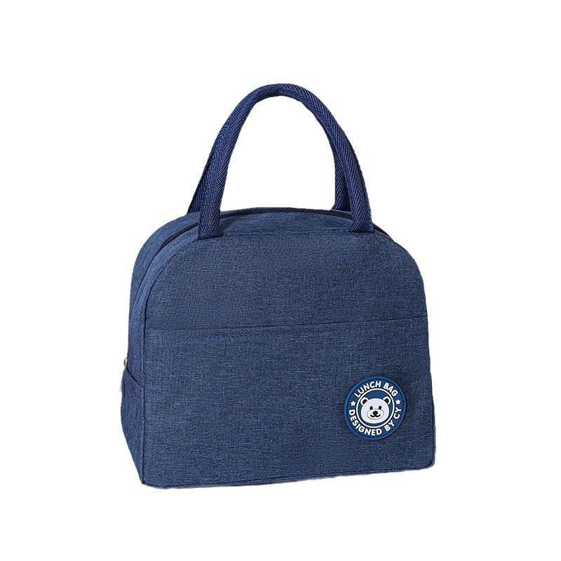 Insulated Bento Handheld Lunch Bag with Aluminum Foil for Work and School