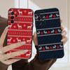Trenó Melhor para o Natal Para Samsung A03 Core A04 06 12 14 15 16 22 23 Galaxy 25 26 4G 34 35 52 53 56 71 73 90 5G capa de celular macia