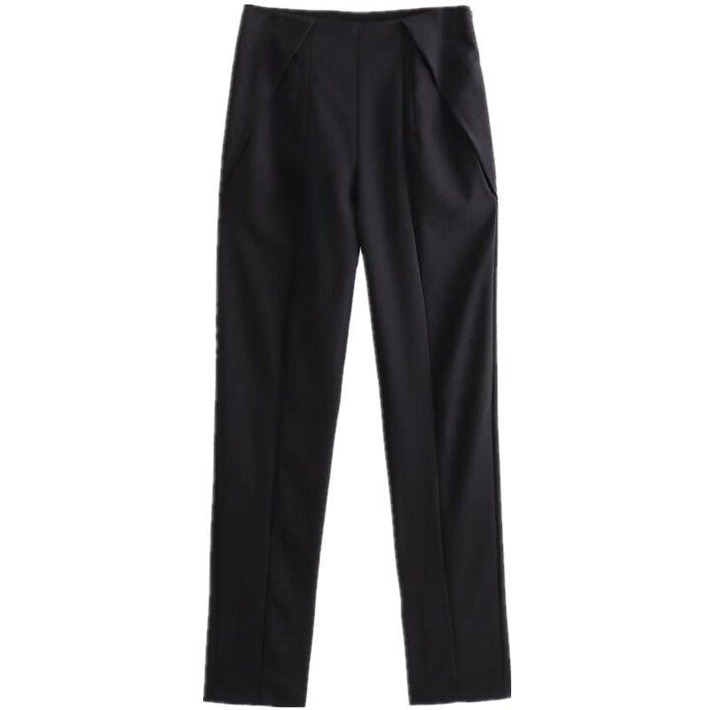 Fashion Style Autumn New Women's Clothing Slim Looking High Waist Trousers
