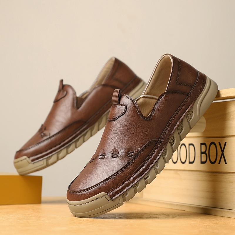 

Модная Уличная Удобная Обувь на Щиколотку Спортивная и Повседневная Кожаная Обувь Осенняя Модная Брендовая Дышащая Обувь Ручной Работы с Прошивкой Повседневная Мужская Обувь 47 коричневый