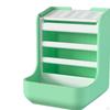 Hay Feeder Food Bowl 2 In 1 Compact Container Small Animals Grass Holder Bunny Dispenser for