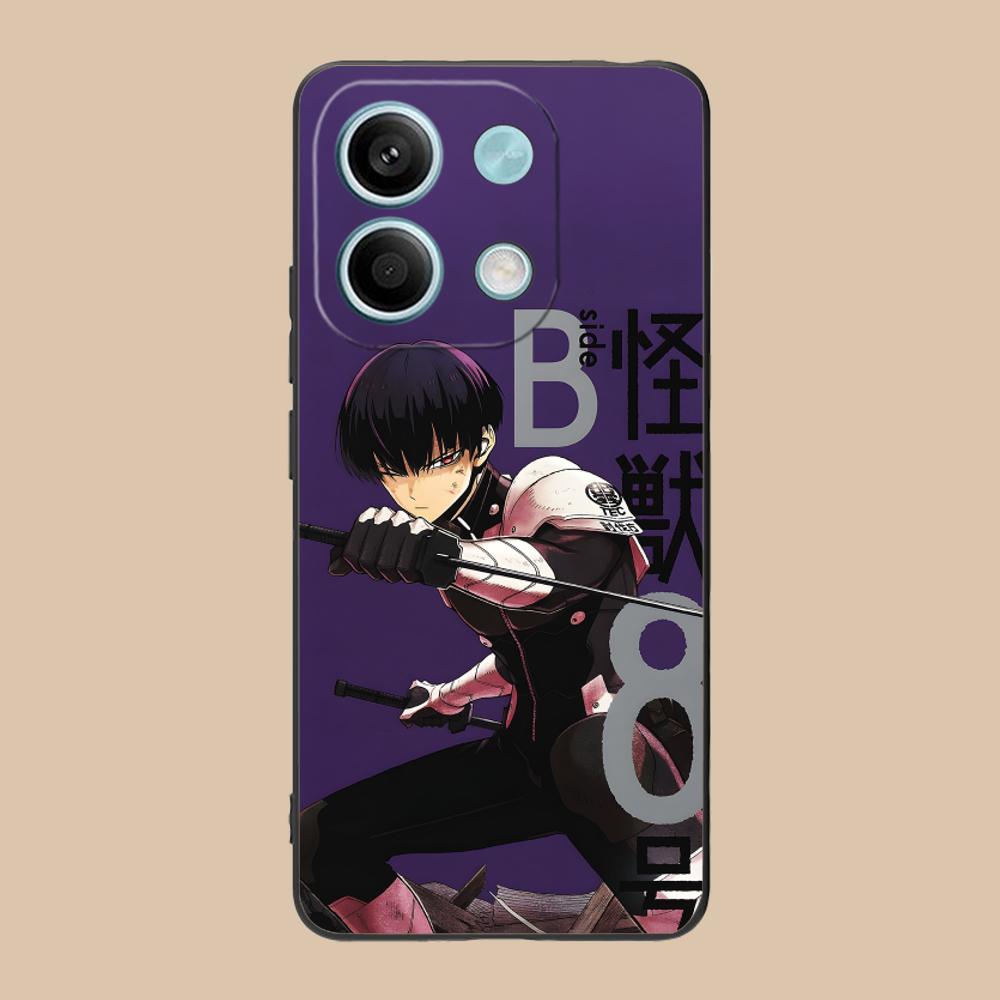 Kaiju No.8 Hoshina Soshiro Phone Case for Xiaomi 15 14 13 12 Mi 11 T Ultra Lite Pro S X 5G Colorful Printing Cover Pretty Luxury