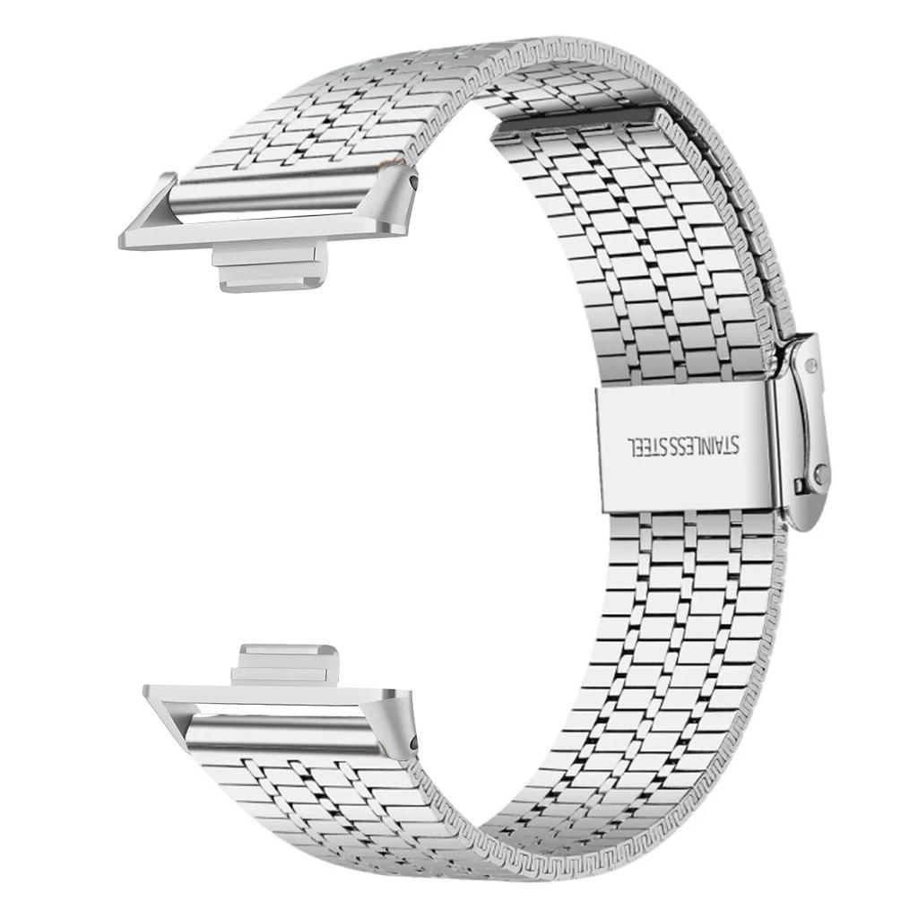 Curea Nouă din Oțel Inoxidabil Pentru Huawei Watch Fit 3 Metalică Flexibilă Tip Plasă Brățară Femei Bărbați Curea Buclă Pentru Huawei Fit 3 Înlocuire