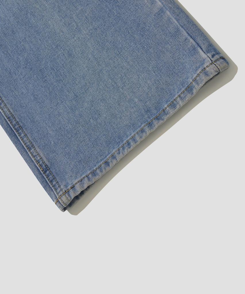 AGOD Wide Denim Pants [Medium Blue]