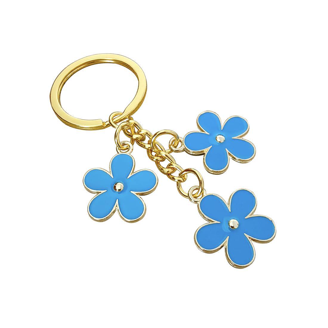 Colorful Flower Keychain Bag & Car Pendant
