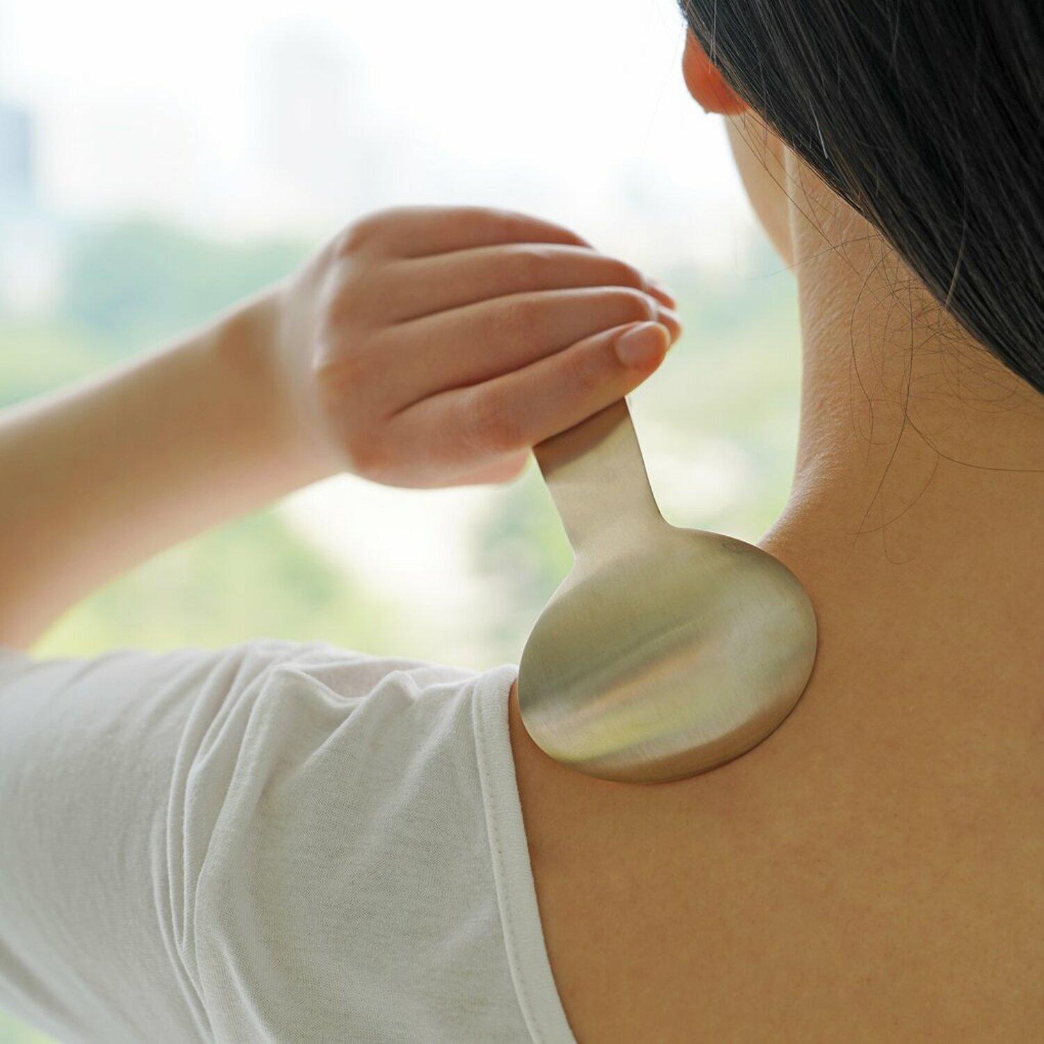 NOTDAM Bangjja Brassware Массажер Gwalsa Выберите 1 из 5 вариантов Mini Spoon Gwalsa — фото 6