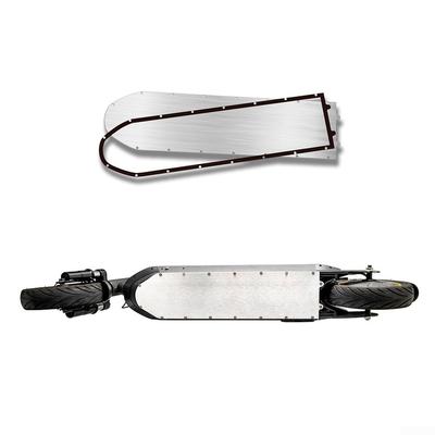 Couvercle inférieur de Scooter électrique, coussin de Protection de batterie, argent