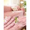 Suede Living Room Sofa Towel Sofa All-Inclusive Universal Cover Towel Cloth Autumn Velvet Blanket Cover Cloth