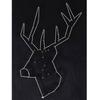 Coffret String Art - Tableau noir Cerf art filaire 30 x 22 cm