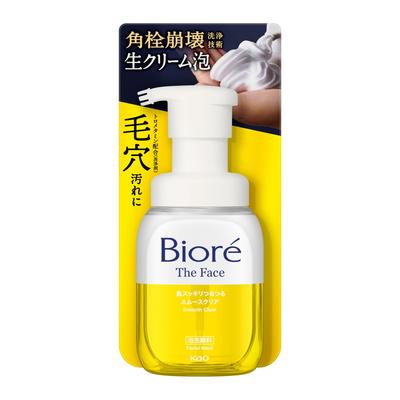 Biore The Face Foaming Facial Cleanser Smooth Clear Main Body Facial [Piankowy oczyszczacz] [Bez Masatsu] [Pory] [Zaskórniki]