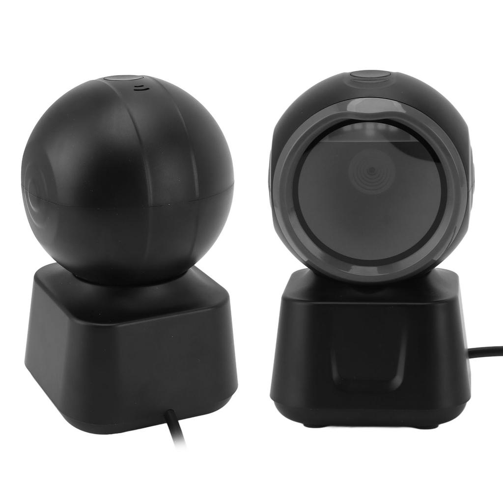 Desktop Barcode Scanner 1D 2D QR Omnidirectional Hands Free Automatic Image Sensing USB for Retail