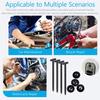 50Pcs Nylon Universal Cable Tie Buckles, 2026 Upgraded Heavy Duty Automotive Zipper Clips, Double-Side Self-Locking T Rivet Zip Ties For Car Repairs,