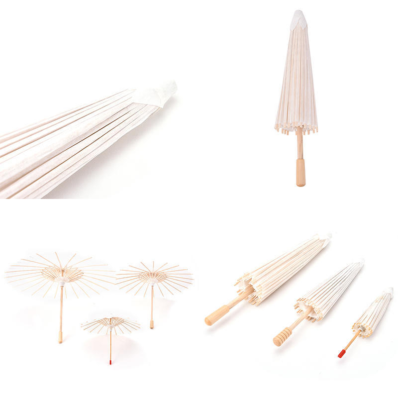 1 Pcs Paper Umbrella Kids Diy Accessory Chinese Traditional Craft Decoration