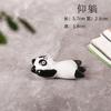 1Pcs Cute Panda Pillow Chopsticks Holder Japanese Ceramic Chopstick Ceramic Home Decor Spoon Holder Tableware Kitchen Tools