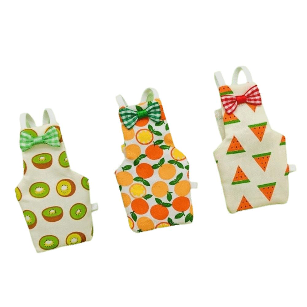Breathable Parrot Diaper Colorful Fruit Pet Bird Apron New Parrot Flight Suit  Indoor Use