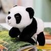 Stuffed Animals Magnetic Shoulder Plush Panda Tiger Clip on Shoulder Plush Doll Raccoon Decorative Animal Plush Toy Boys Girls
