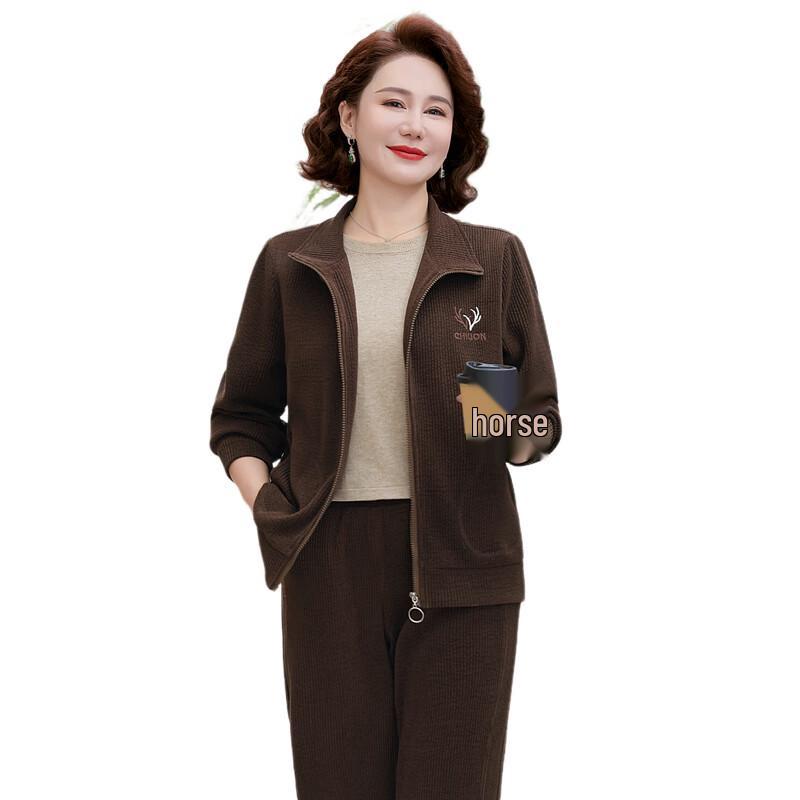 Hodo Women's Corduroy Leisure Tracksuit Set
