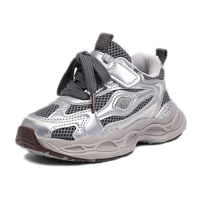 Girls' sneakers Spring and Autumn 2025 new classmates, children's dad shoes, boys' breathable shoes, students' running shoes, men's