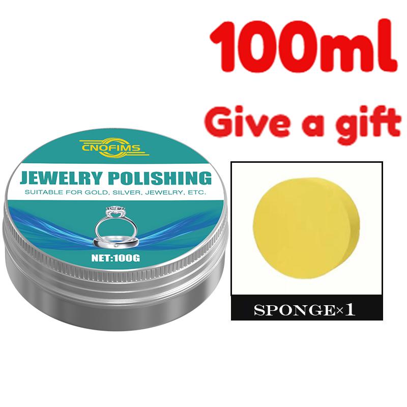

Multi-functional jewelry polishing paste - removes scratches, polishes and brightens, easy to use, noticeable results - suitable 100g