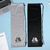 Badminton Racket Velvet Bag Soft Storage Bag Drawstring Pocket Portable Racket Protective Cover Sport Supplies