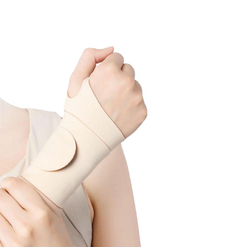 1Pc Elastic Wristband Anti-Sprain Compression Tendon Sheath Wrist Joint Fixation Brace Support Gloves Palm Protector