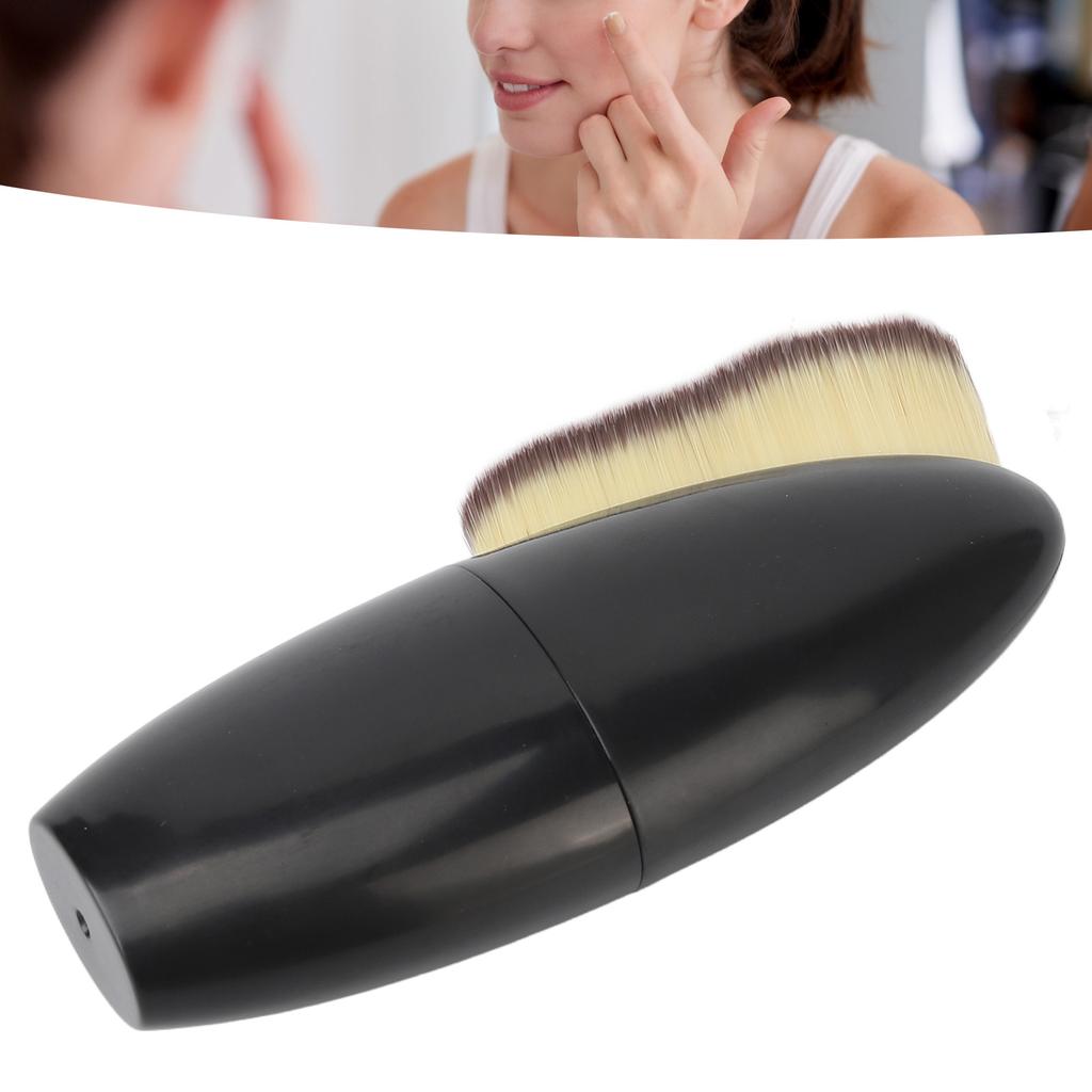 Tanning Brush Ultrafine Soft Fibers Even Applying Multifunctional Body Makeup Brush for Home Travel Use