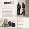 CROSS BOTTLE Backpack Regular A4 Metal Frame Closure Water-Resistant Multi-Pocket PC 13-inch Daypack Backpack 18L ATB0193Z Gray Beige GMG