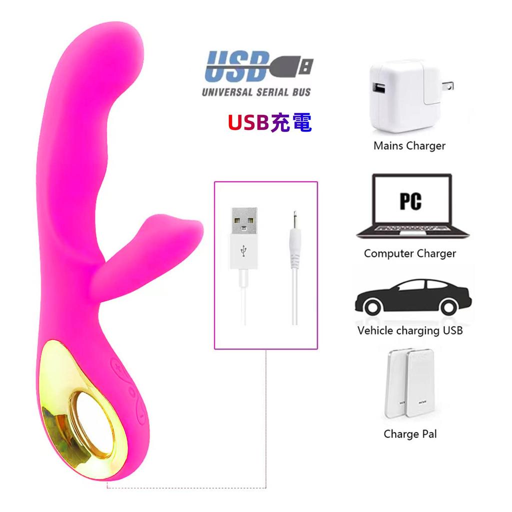 Vibrator for Medium Dual Motor Powerful Powerful for 10 Frequency USB Silicone Sex Women, Vibration, Vibration, Vibrator, Women, Popular, Piston,